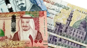تقلبات سعر الريال السعودي مقابل الجنيه في البنوك المصرية خلال تعاملات السبت